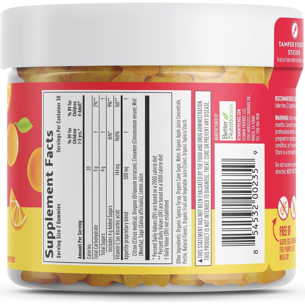   Basics Vitamin D3 2000 IU Gummies, Orange, Lemon &  Strawberry, 160 Count (2 per Serving) (Previously Solimo) : Health &  Household