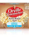 Orville Redenbachers Naturals Simply Salted Popcorn 269 Oz 3 Ct