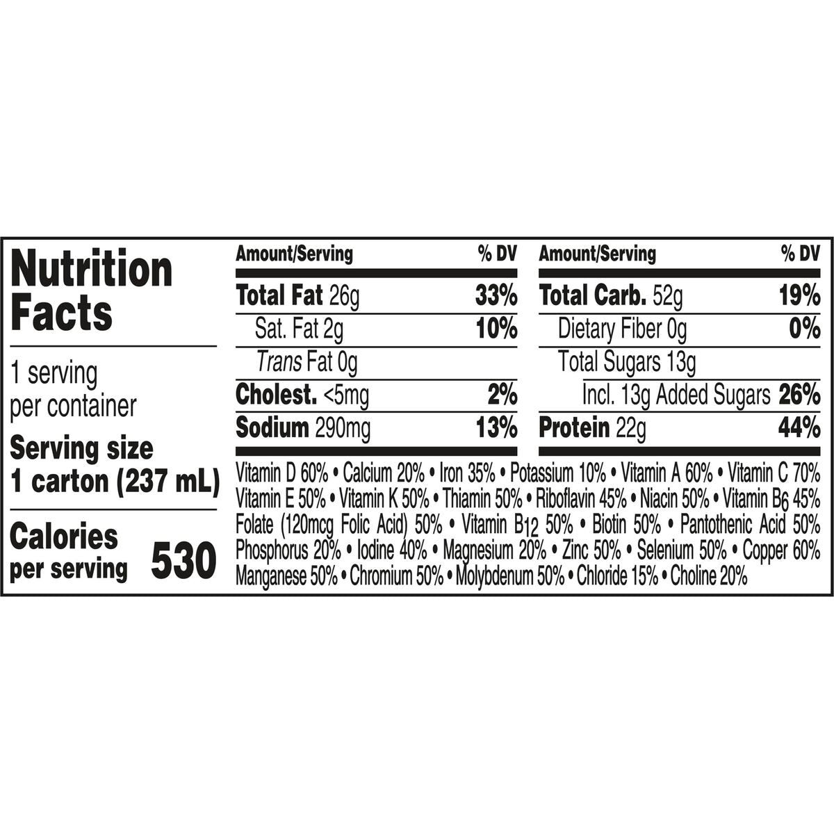 Boost Very High Calorie Nutritional Drink 8 Fl Oz Pack of 12 Chocolate