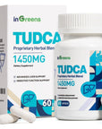 inGreens 1450MG TUDCA Supplement - 60 Capsules