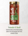 Vero Gusto By Barilla Pasta Sauce Variety Pack Tomato & Basil, Heritage Marinara, Calabrian Marinara | Made In Italy | No Artificial Ingredients & No Added Sugar | Non-Gmo Project Verified, 20 Ounce