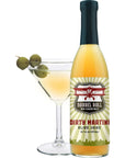 Barrel Roll Bar Essentials Cocktail Mixers  Dirty Martini Mix  Olive Brine  Handcrafted in the USA  Small Batch Drink Mix  Olive Juice  127 Ounce Martini Juice Bottle  Vodka Gin Vermouth Mixer