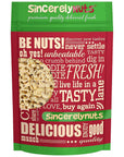 Sincerely Nuts  Raw Cashews Whole and Unsalted  Healthy Snack Source of Protein  Keto and Paleo Friendly Gourmet Quality Vegan  Cashew Nuts 5LB Bag