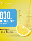 KEY NUTRIENTS Electrolytes Powder No Sugar - Refreshing Lemonade Electrolyte Powder - Hydration Powder - No Calories, Gluten Free Keto Electrolytes Powder - 90 Servings - Made in USA