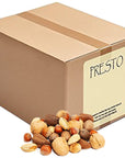 Presto Sales Mixed Nuts in Shell 160 oz  Fancy Brazil Nuts Hazelnuts Walnuts Almonds and Pecan  Raw Fresh High Protein All Natural Nuts Mix  Packed in 10 lbs Box