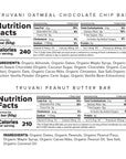 Truvani Plant Based Snack Bars  58g Protein  6 Pack Variety  Organic  Vegan  The Only Bar  Dairy Soy and Gluten Free  Keto  Individually Wrapped