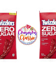 Common Classic Licorice Twizzler Twists - Bulk - Sugar Free Strawberry - 5 oz (Pack of 2)