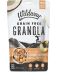 Wildway Keto, Vegan Granola | Coconut Cashew | Certified Gluten Free Granola Breakfast Cereal, Low Carb Snack | Paleo, Grain Free, Non GMO, No Added Sugar | 8oz