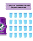 Crush Liquid Water Enhancer Drink Mix Variety Pack of 6 Crush Water Enhancer Flavors  Grape Strawberry Orange Lemonade Pineapple and Watermelon Liquid Flavor Drink Drops by Crush Includes Copious Fare Recipe Card