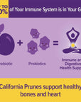 Mariani Probiotic Prunes 30 oz  Resealable Bag Dried Pitted Plums with GanedenBC30 Probiotic Cultures High Fiber Supports Digestive Health