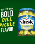 BIGS Vlasic Dill Pickle Sunflower Seeds, Keto Friendly Snack, 5.35-oz. Bag (Pack of 12)