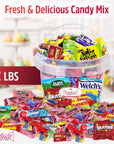 Bulk Candy Variety Pack  Bulk Candy Care Package  Assorted Candy Box  Candy Basket Candy Office Candy Assortment  Gift Box for Birthday Party Kids College Students  Adults 2 Pound