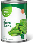 Amazon Fresh Canned Cut Green Beans 145 Oz