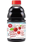 Cherry Bay Orchards Tart Cherry Juice 32 oz Bottle  100 Natural Cherry Juice Promotes Health and Wellbeing  Not from Concentrate