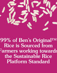 BENS ORIGINAL Ready Rice Original Long Grain White Rice Easy Dinner Side 88 OZ Pouch Pack of 12