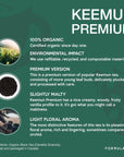 Keemun Premium Tea by Tea Formula  20 Organic Pyramid Teabags  Organic Black Tea  Creamy Floral Malty  High Caffeine