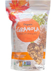 Grandma Emily Organic Granola Cereal Maple Quinoa with Pumpkin Seeds  Kosher and Whole Grain 1lb 10oz