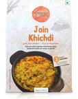 Organic Roots Jain Khichdi  Instant Nutritious Meal with No Onion or Garlic Healthy SnacksReady to Eat MealNo MSGNo Preservatives Full Meal Pack of 4