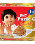 ParleG Gold Biscuits 1 KG 10 pack of 100g