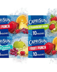 Capri Sun Kids Juice Beverage Variety Pack  6 Fl Oz 40 Count