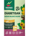 Hanan Peruvian Secrets Deabetisan Herbal Tea  100 Natural S ugar Balance Blend  25 Tea Bags  Traditionally used for Supporting Glucose Levels