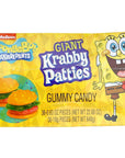 Giant Krabby Patties Gummy Candy 2268 Oz Pack of 36