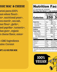 GrownAs Vegan Mac  Cheese 25g of Protein per Pack  DairyFree High Protein Snack Easy to Prepare Made with Coconut  Wheat Suitable for Vegans NonGMO Delicious Meal or Snack