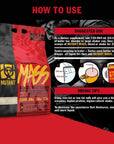 Mutant Mass | Weight Mass Gainer Protein Powder - high Calorie Protein Powder for Muscular Mass - Vanilla Ice Cream - 5 Pound