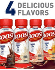 BOOST Original Nutritional Energy Drink  Balanced Nutritional Shake Variety  High Protein  Chocolate Strawberry Vanilla Flavors  10g Protein 27 Vitamins  Minerals  8 Fl Oz Bottle In BETRULIGHT Value Pack of 6 Sampler