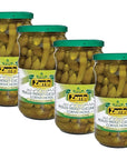 Zarrin  Pickled Midget Cucumber Cornichons 4 Pack 233 oz x 4