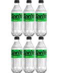 Sprite Zero Sugar 20 Ounce Bottles Pack of 6 with Bay Area Marketplace Napkins