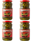 Trappeys Sliced Jalapeno Peppers  12 Fl Oz  Pack of 6