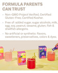 Cure Hydration  Kids Electrolyte Drink Mix  PlantBased Pediatrician Formulated Rehydration Powder  No Added Sugar NonGMO GlutenFree No Artificial Flavors  Box of 6 Packets  Pink Lemonade