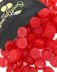 SweetGourmet Cherry JuJu Coins  Bulk Unwrapped Soft Candy  2 Pounds