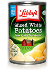 Whole White Potatoes by Libby 6 x 15 Oz Can of Whole Canned Potatoes Bundled with JFS Recipe Card