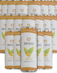 Zenjoy Mango Black Tea Relaxation Drink 20 Pack  Calming Drink with Ashwagandha  Lemon Balm  NonAlcoholic Beverage Infused with LTheanine for Enhanced Focus  12oz Cans