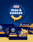 Kraft Deluxe White Cheddar  Garlic  Herbs Macaroni  Cheese Dinner 119 oz Box