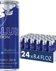 Red Bull Blue Edition Blueberry Energy Drink - 8.4 Fl Oz, 24 Cans