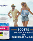 TRUTHENTICS Metabolism Booster for Women & Men - Natural Appetite Suppressant for Weight Loss - Energy Booster, Fat Burner Supplement - Natural Aid for Slow Metabolism - Vegan - 60 Capsules