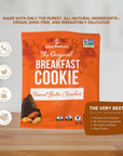 Erin Baker's Breakfast Cookies, Peanut Butter Chocolate, Whole Grain, Non-GMO, 3-ounce (Pack of 12)