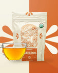 Yerba Mate Tea Bags 100 ct Double Strength 100 Organic Premium Mate Extra Large Tea Bags Aged and Unsmoked Caffeinated