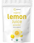 Micro Ingredients Organic Lemon Juice Powder - 10 Ounce