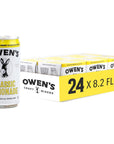 Owens Classic Lemonade Premium Cocktail Mixer Made with Real Fresh Lemon Juice  82oz Cans 24 pack