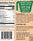 BUTTER COUNTRY Rich  Creamy Buttermilk Syrup  Peaches  Cream Flavor  No Artificial Flavors No Corn Syrup GlutenFree rBSTFree Dairy  Syrup for Pancakes Waffles  Desserts  16 fl oz1 Pack