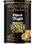 Hunter's Gourmet Hand Cooked Potato Chips, Black Truffle - 150 gm