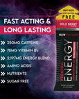 NewTrition Extra Strength Energy Shot 250mg Caffeinated Energy Shot | B-Vitamins & Amino Acids | Long Lasting | Sugar Free | 2-FL OZ | 24-Count