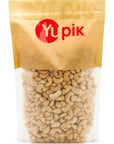 Yupik Roasted Unsalted Whole Cashews 22 lb GlutenFree Kosher Vegan Crunchy Nuts Lightly Roasted No Added Salt Source of Protein  Iron Savory Snacks