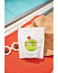 Simply Fruit Bites | Made with Real Fruit | Sour Apple and Cherry | 5.3 oz (Pack of 2) | No Cane Sugar + Gluten Free + Kosher