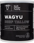 South Chicago Packing Wagyu Beef Tallow, 42 Ounces, Paleo-friendly, Keto-friendly, 100% Pure Wagyu