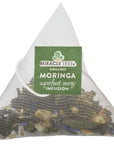 Miracle Trees Moringa Energy Tea  Cherry Chamomile Tea  Super Caffeinated Blend  Healthy Coffee Alternative Perfect for Focus  Organic Certified  NonGMO  16 Pyramid Sachets